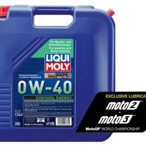 LIQUI MOLY Garrafa 20L aceite 100% sintético Liqui Moly Synthoil Energy 0W-40 Polaris