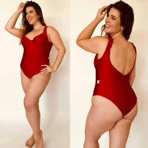 traje de baño Romane rojo pasion
