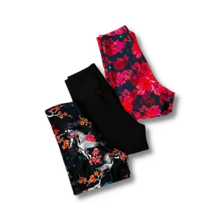 Pack de short  caramel-negro-sakura black