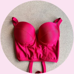 Peto push up largo rojo pasion