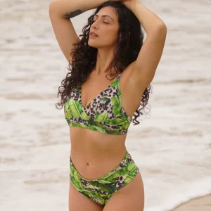 Conjunto odisea  top sisy + pantaleta upless tiro alto