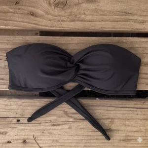 strapless  cruzado  negro