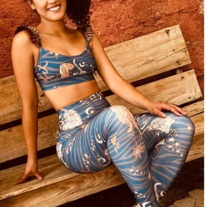 conjunto  deportivo peto vueltos 2.0 Sunset + calza larga