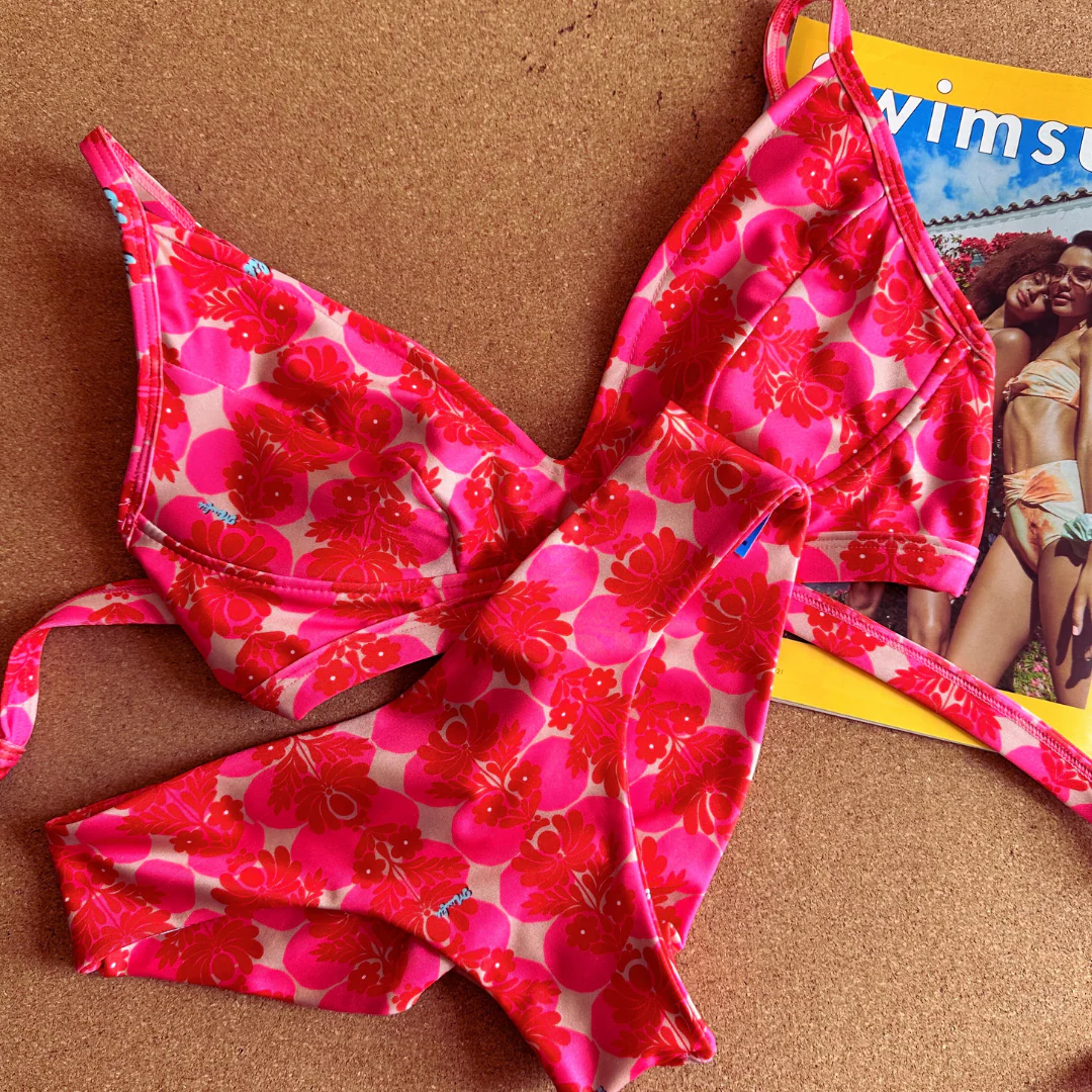 Conjunto camelia top sisy + culotte upless