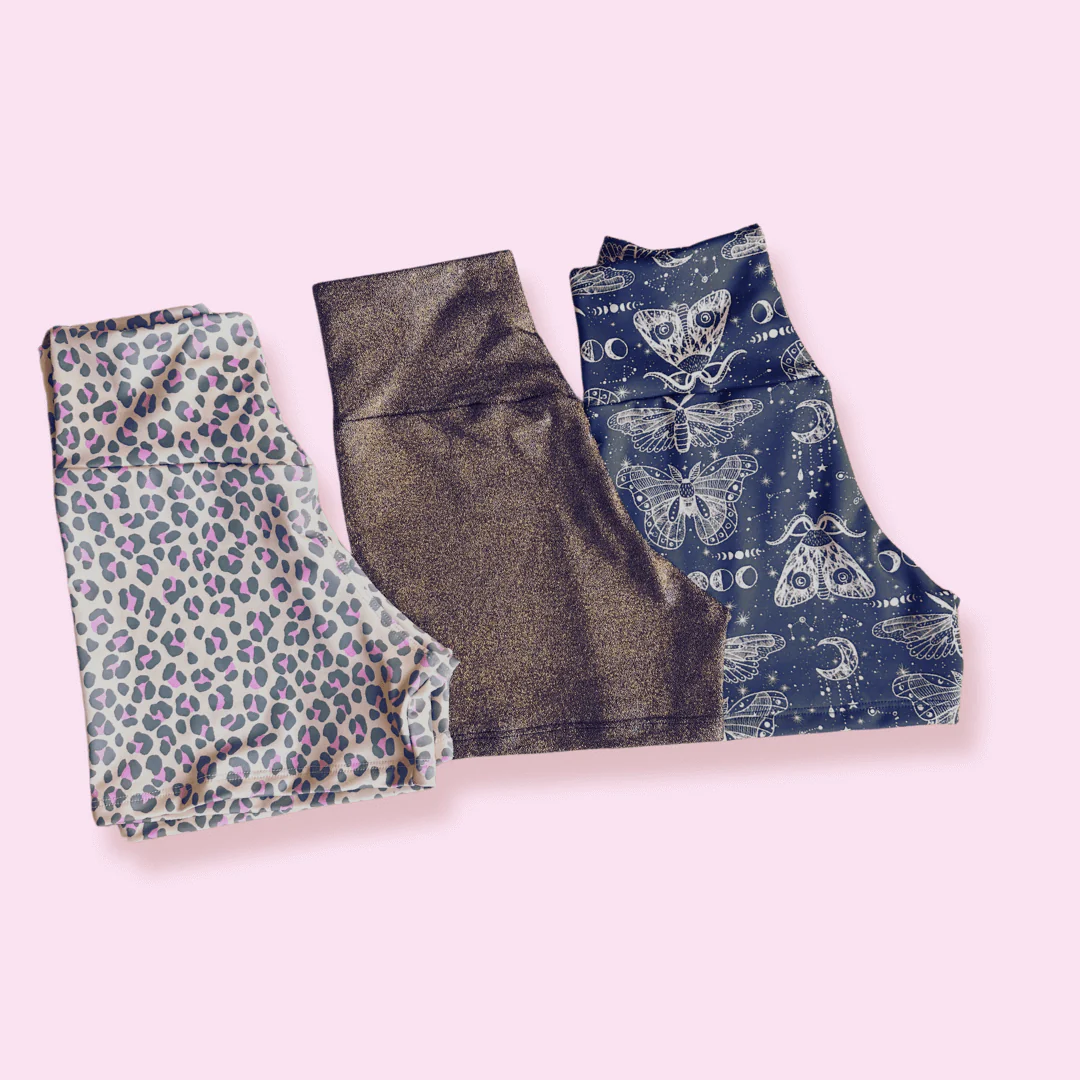 Pack de short  animal pink-dorado-santorini - Imagen 2