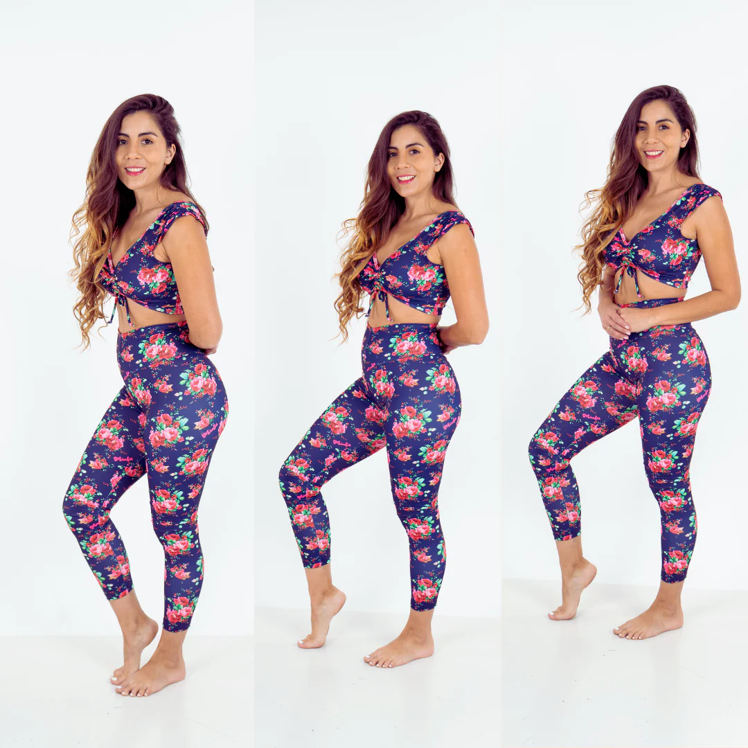 conjunto  deportivo romance peto + calza - Imagen 3