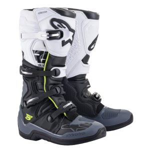 Botas Alpinestars TECH 5 BLACK DARK GRAY WHITE