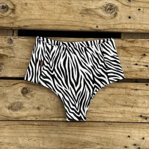 Calzon tiro alto cebra