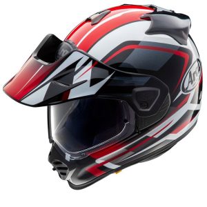 Casco ARAI TOUR-X5 Discovery rojo