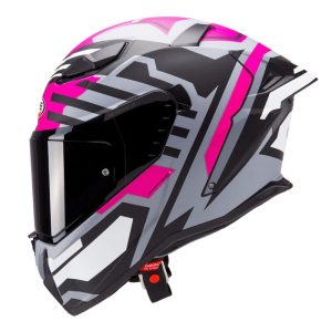 Casco Caberg DRIFT EVO II HORIZON MATT GREY/BLACK/FUCHSIA