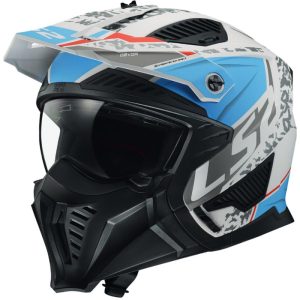 CASCO LS2 OF606 DRIFTER DEVOR M.WHITE BLUE-06