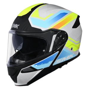 CASCO SMK GULLWING SUPERTOUR DECORADO BRILLO (GL654)