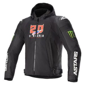 Chaqueta Alpinestar FQ20 ZACA AIR MONSTER BLACK WHITE