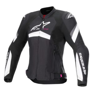 Chaqueta Alpinestars STELLA T-GP PLUS R V4 BLACK WHITE