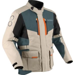 CHAQUETA BERING SIBERIA BEIGE GRIS NARANJA