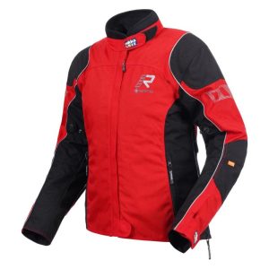 Chaqueta Rukka TRAVERINA ROJO/NEGRO