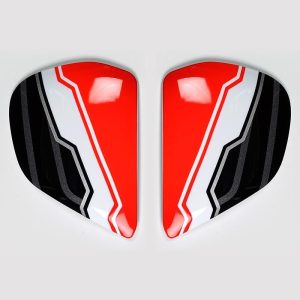 Cubiertas laterales ARAI MAMOLA EDGE Rojo (Compatible sistema VAS-V)