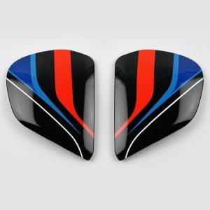 Cubiertas laterales ARAI MAZE Rojo (Compatible sistema VAS-V)