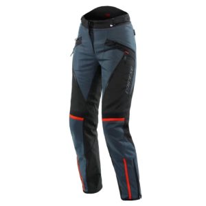 Pantalon Dainese TEMPEST 3 LADY D-DRY® ÉBANO NEGRO LAVA-ROJO